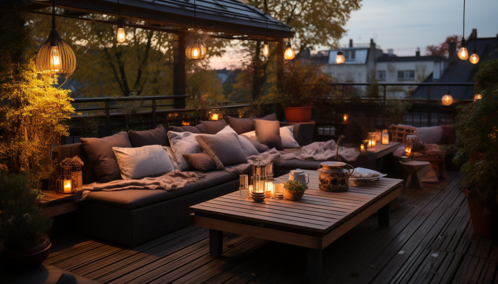 Divers - 4 Idées de décoration de terrasse extérieure