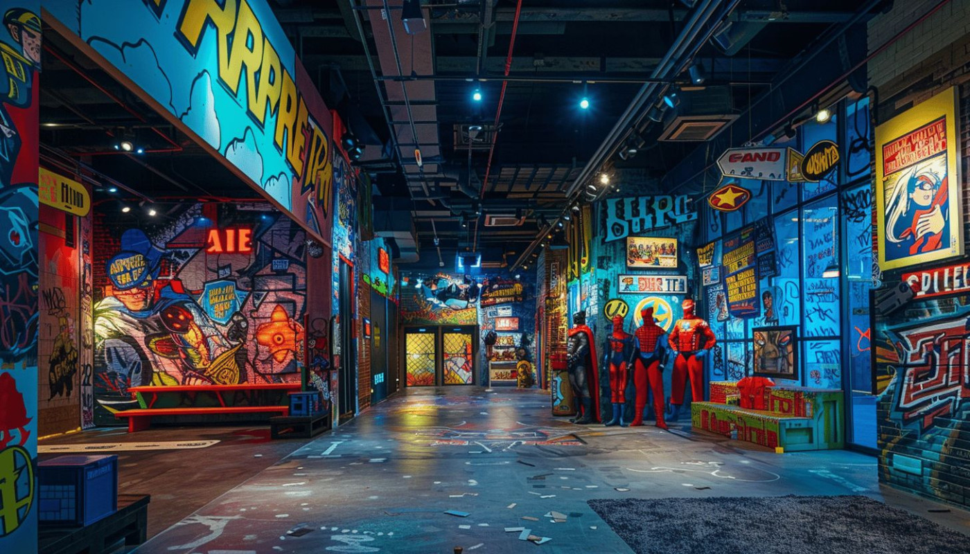 Plongée dans un jeu d'évasion sur le thème des super-héros : une aventure urbaine